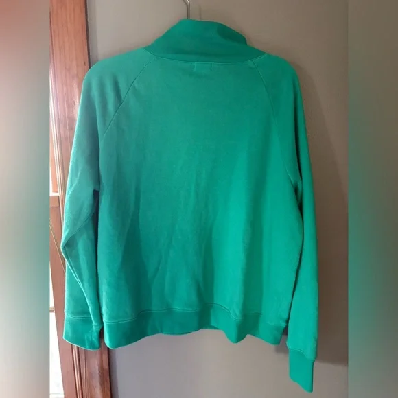 J. Crew Vibrant Green Crew Neck Sweater - Picture 5 of 7